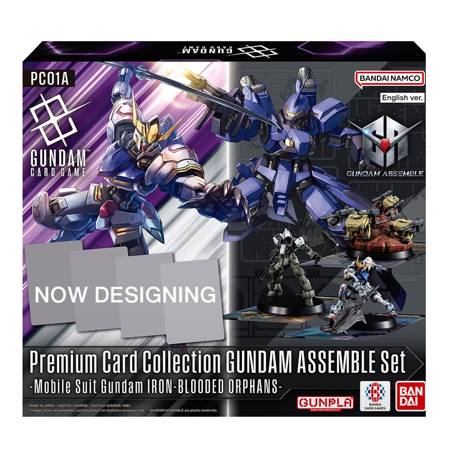 Gundam CG: Premium Card Collection Gundam Assemble - Mobile Suit Gundam Iron-Blood Orphans [PC-01A] Card Game Bandai Namco
