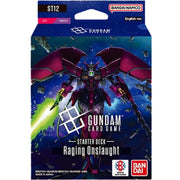 Gundam CG: Starter Deck - Raging Onslaught [ST-12] Card Game Bandai Namco