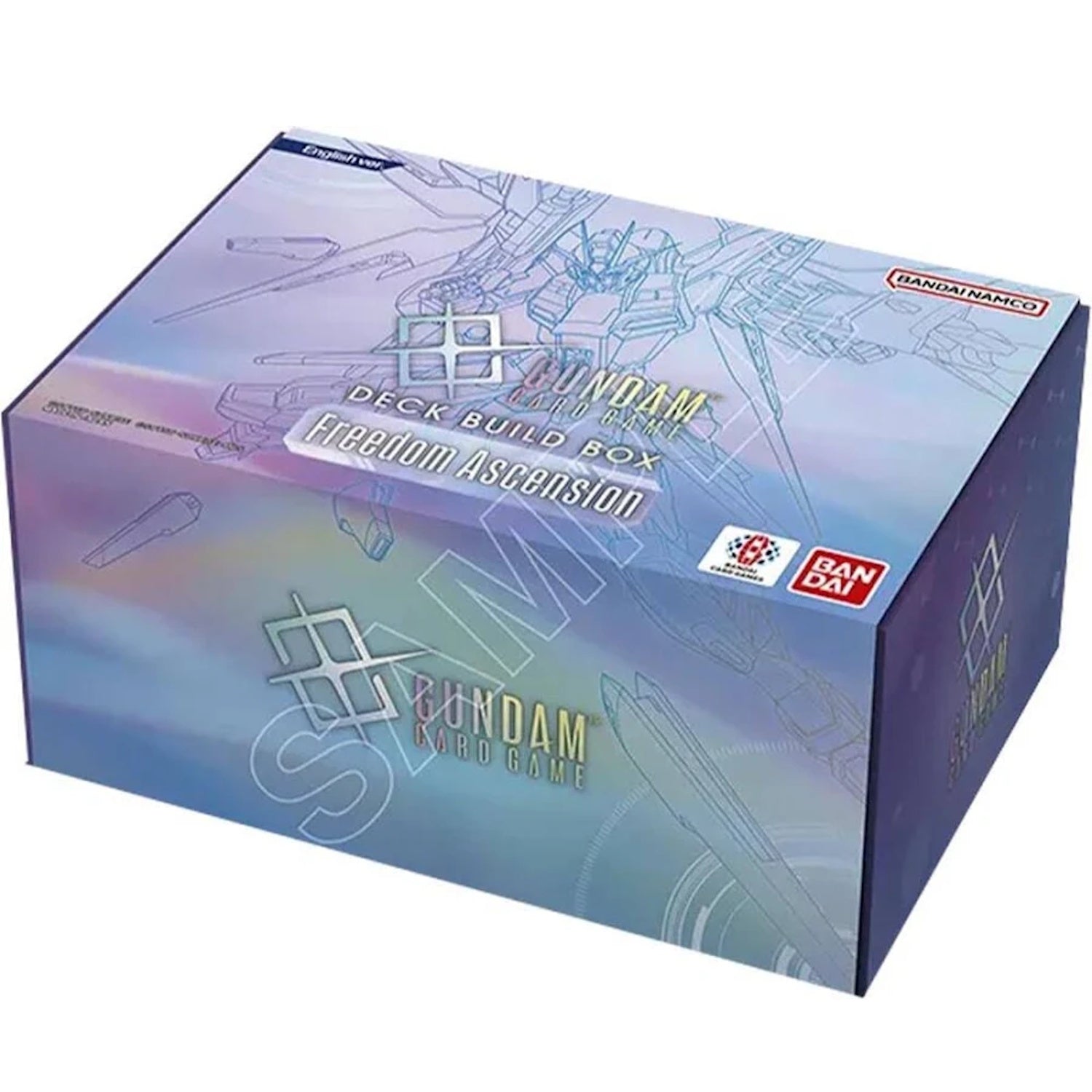 Gundam CG: Freedom Ascension Deck Build Box Card Game Bandai Namco