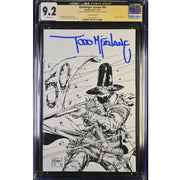 Gunslinger Spawn: #50 [Todd McFarlane Signed Blue CGC 9.2 CVR G - 1:250] 2021