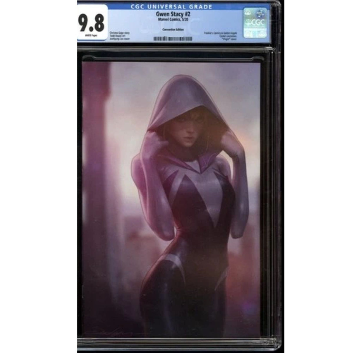Gwen Stacy: #2 [Jeehyung Lee CGC 9.8 White Convention Unmasked CVR] 2020