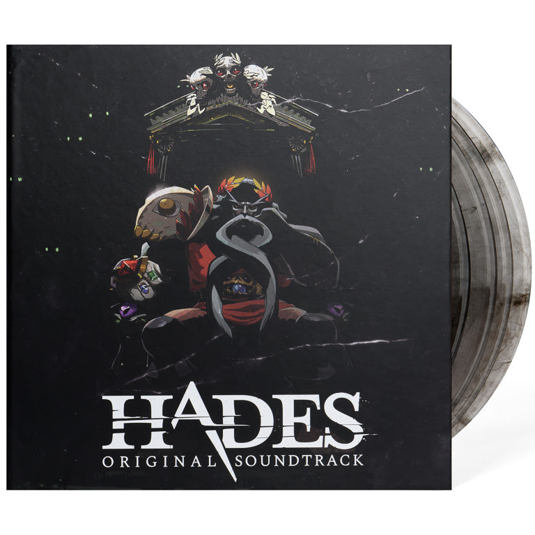 Hades: Original Soundtrack 4xLP Smoke Grey Vinyl Original Limited Soundtrack Audio CD/Vinyl iam8bit