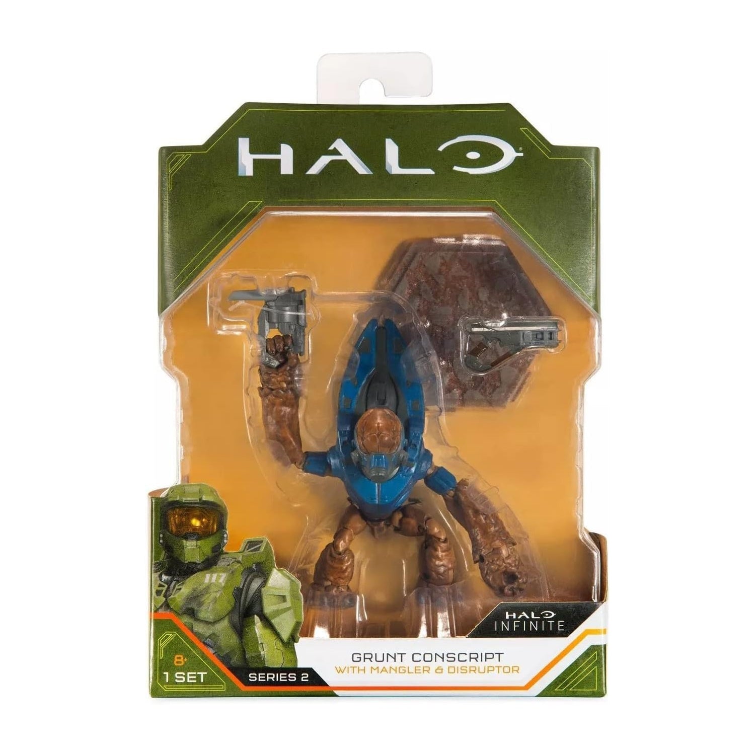 Halo Infinite: Grunt Conscript with Mangler and Disruptor - 4" Action Figure Toys & Games Jazwares
