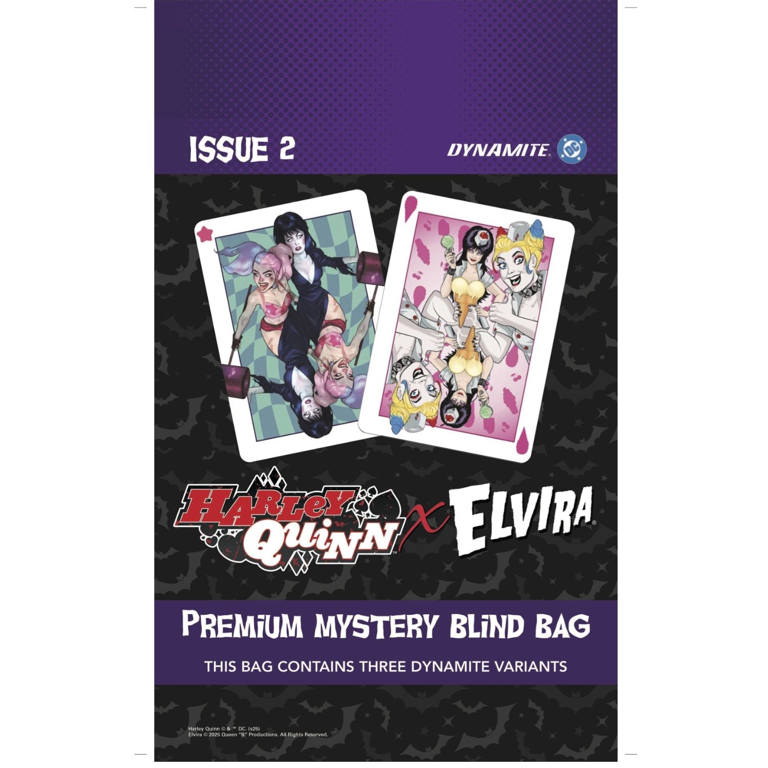Harley Quinn X Elvira: #2 [Blind Bag CVR V] 2025 Comics Dynamite Entertainment