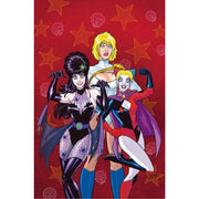 Harley Quinn X Elvira: #3 [Amanda Conner Red Metal CVR E] 2025 Comics Dynamite Entertainment
