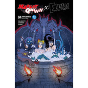 Harley Quinn X Elvira: #4 [Amanda Conner CVR A] 2025 Comics Dynamite Entertainment