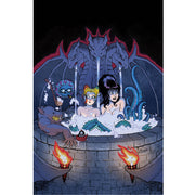 Harley Quinn X Elvira: #4 [Amanda Conner Metal CVR F] 2025 Comics Dynamite Entertainment
