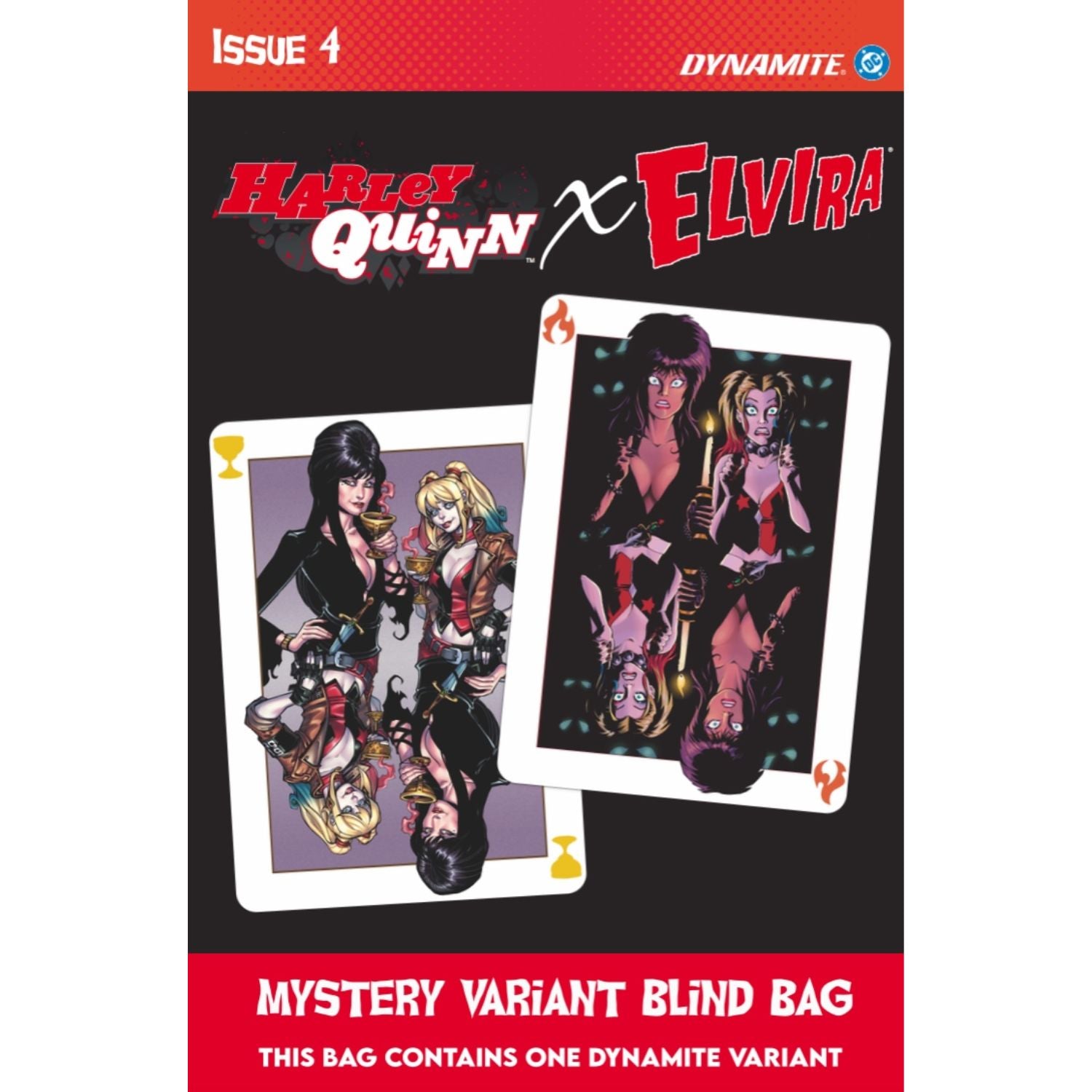 Harley Quinn X Elvira: #4 [Blind Bag CVR E] 2025 Comics Dynamite Entertainment