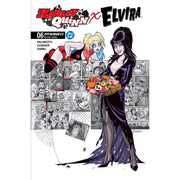 Harley Quinn X Elvira: #6 [Amanda Conner CVR H - 1:10] 2026 Comics Dynamite Entertainment
