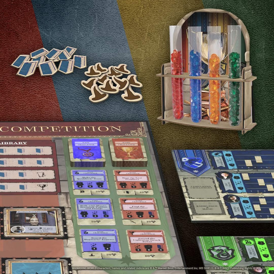 Harry Potter Hogwarts House Cup Competition [Board Game, 2-4 Players] Board Game OPGames