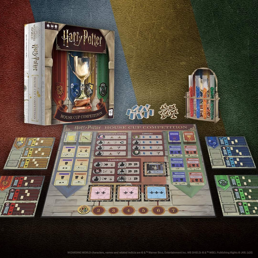 Harry Potter Hogwarts House Cup Competition [Board Game, 2-4 Players] Board Game OPGames