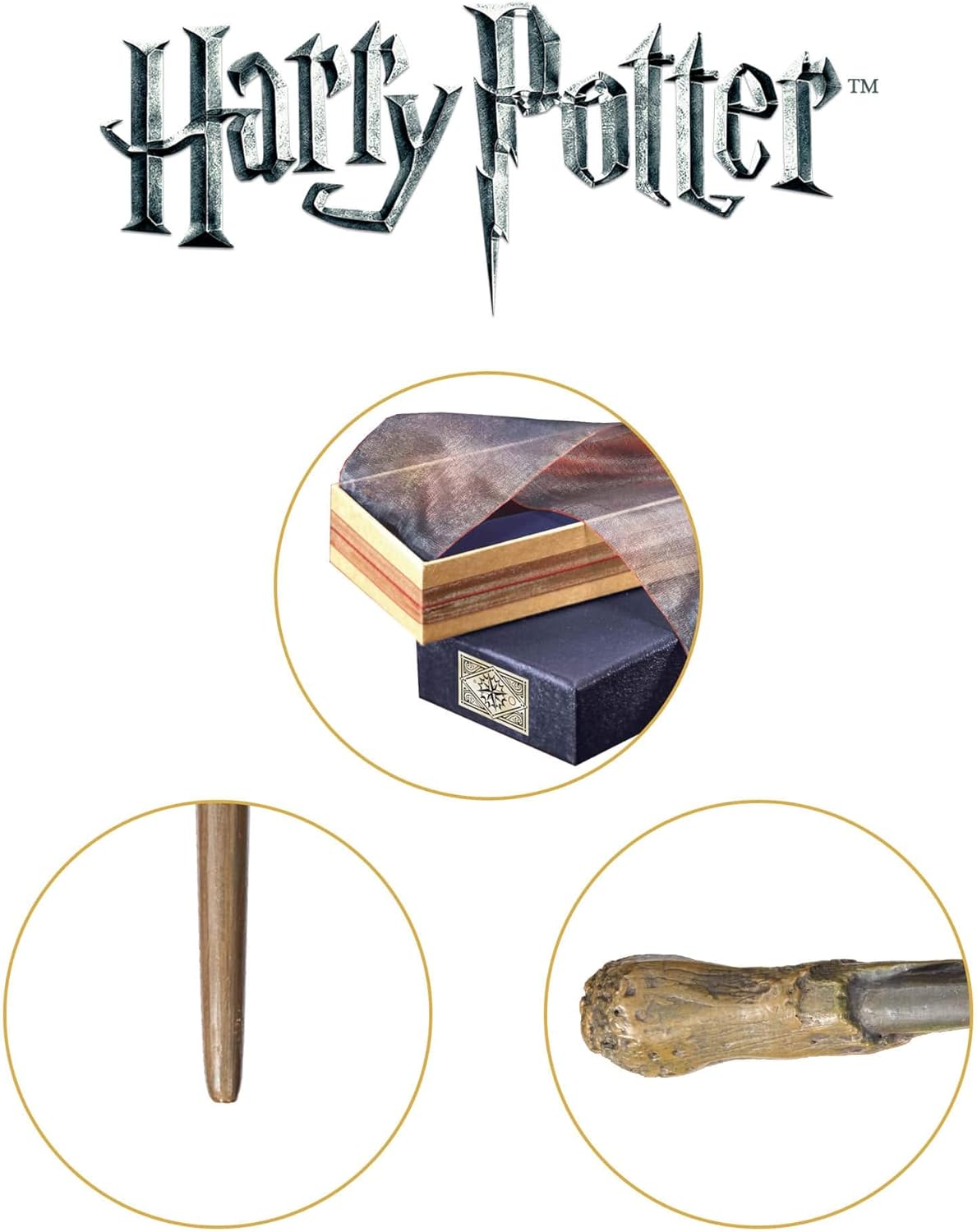 Noble Collection: Harry Potter [Ron Weasley's Wand] Toys & Games Noble Collection