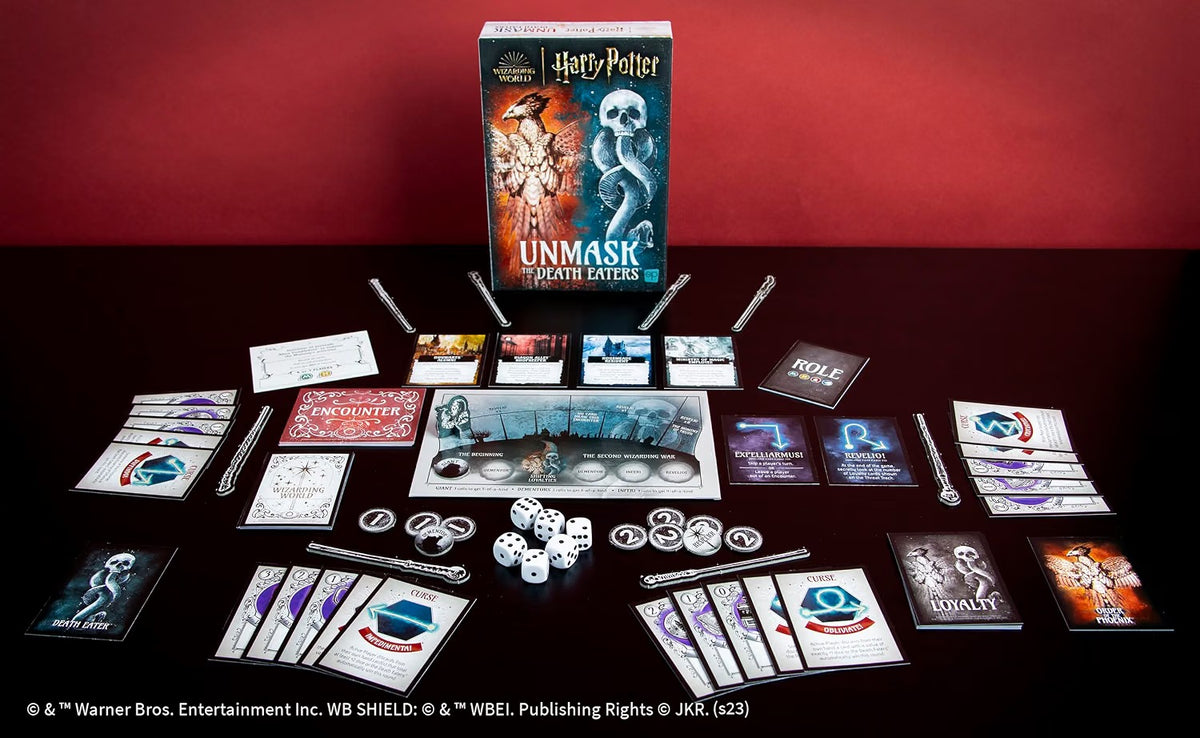 Harry Potter: Unmask The Death Eaters [Board Game, 2-8 Players] Board Game OPGames
