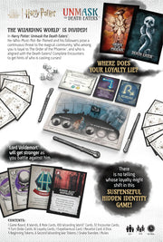 Harry Potter: Unmask The Death Eaters [Board Game, 2-8 Players] Board Game OPGames