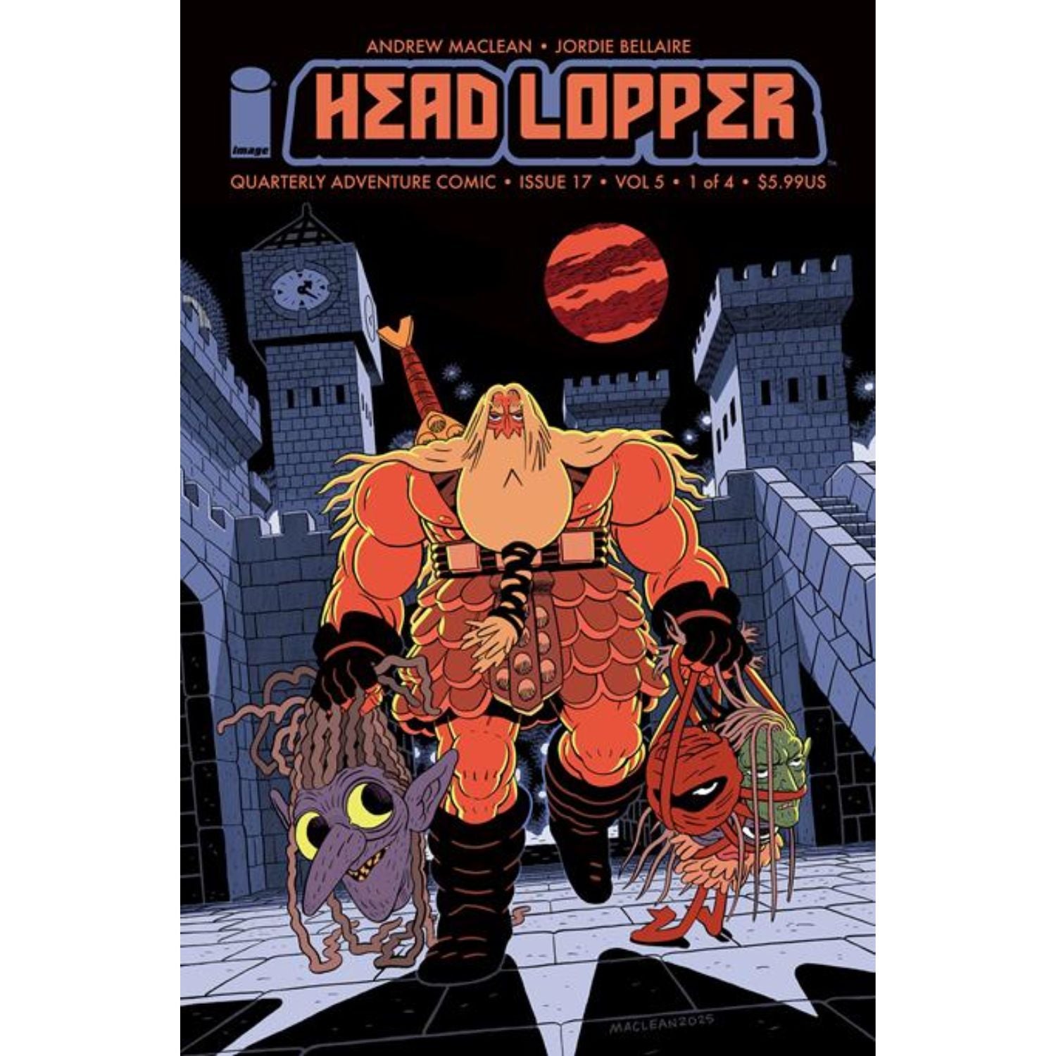 Head Lopper: #1 [Andrew Maclean CVR A] 2026 Comics Image Comics