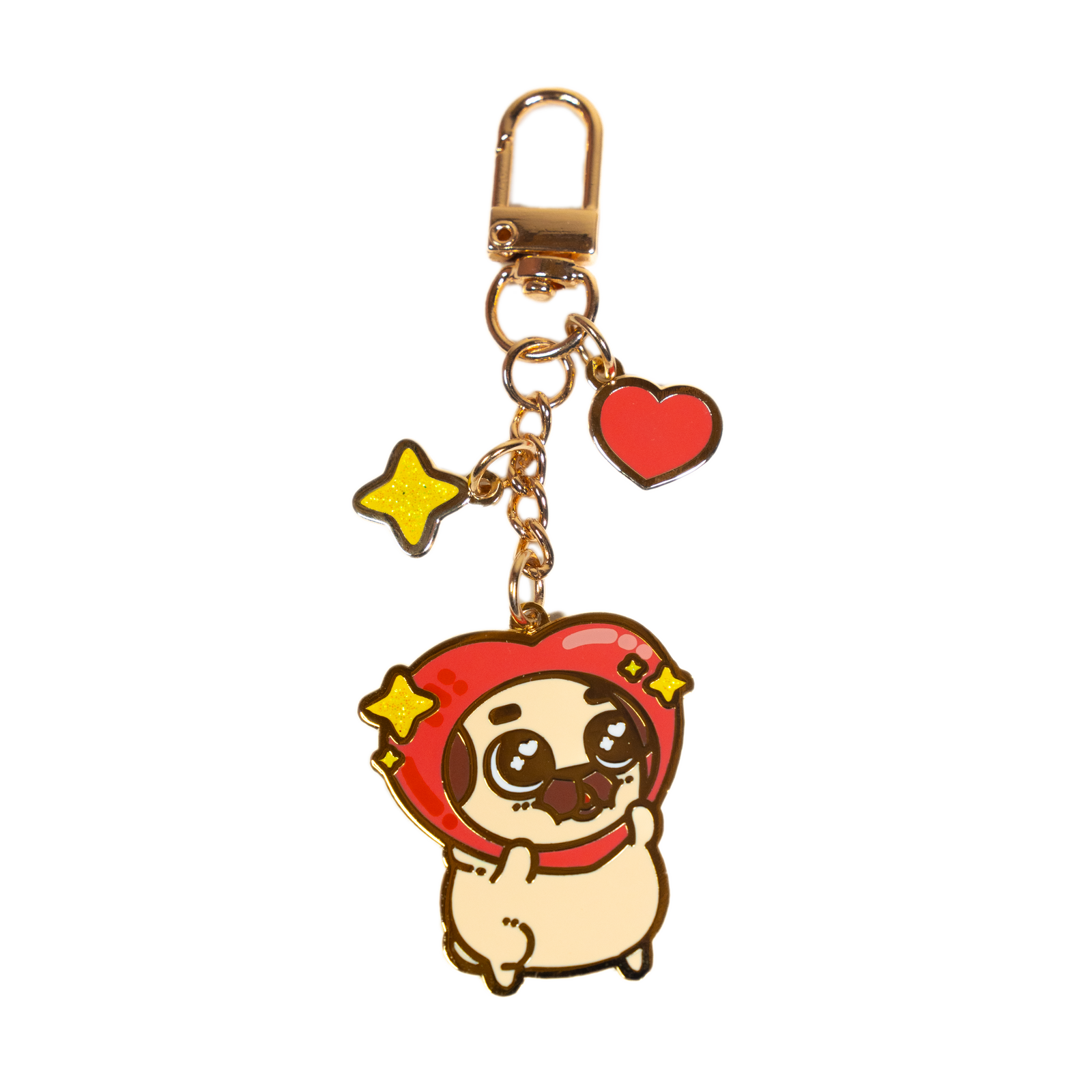 Puglie: First Love "Stay Gold" Keychain Accessory Puglie