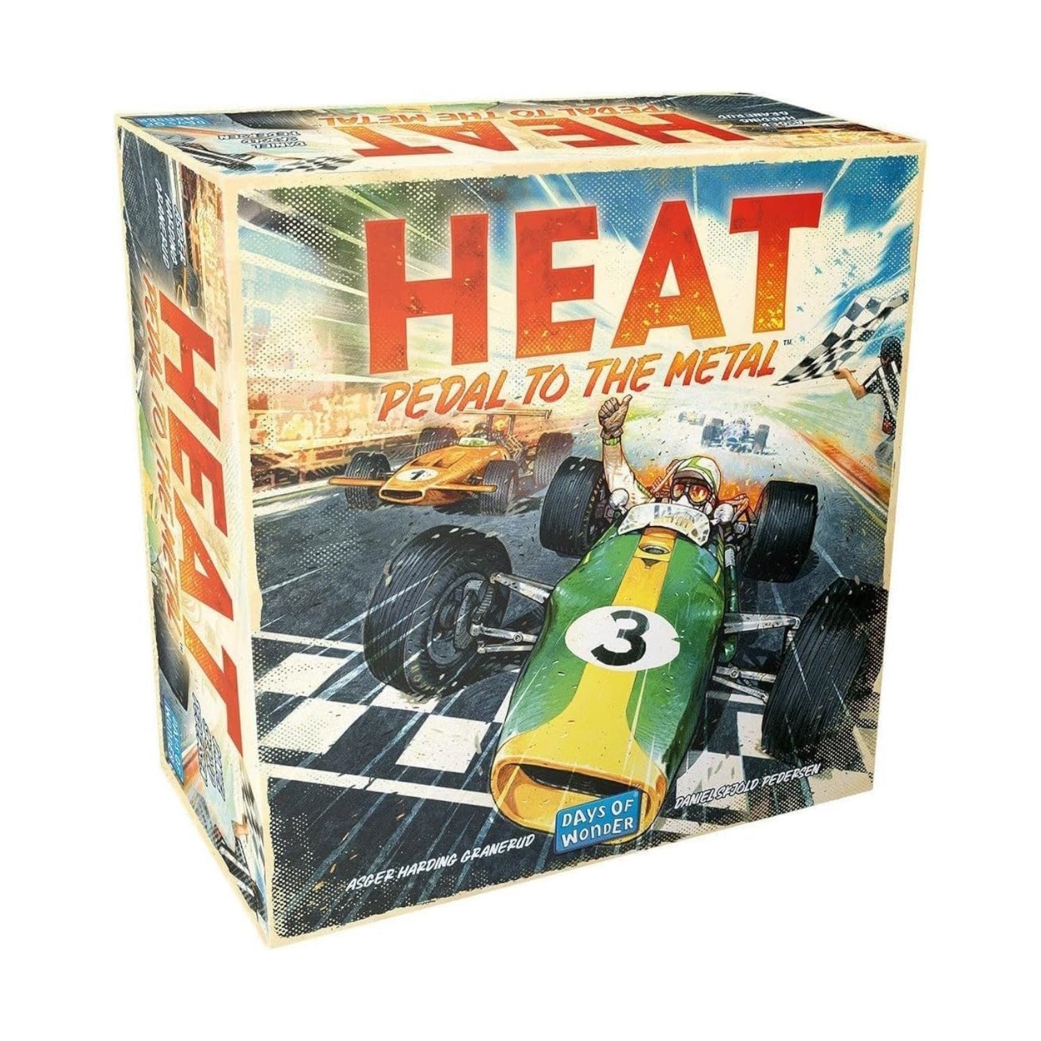 Heat - Pedal to the Metal [Board Games 1-4 Players] Board Game Days of Wonder