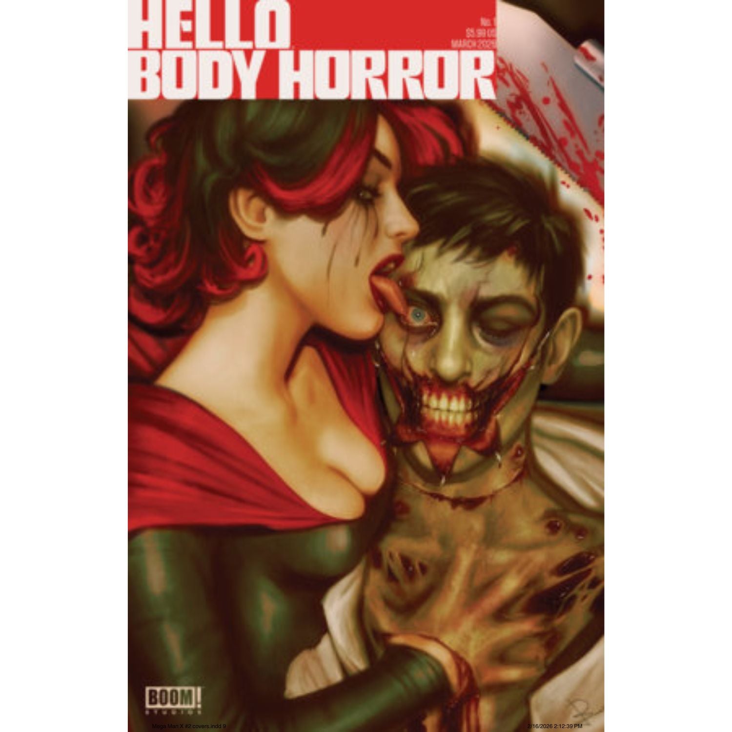 Hello Body Horror: #1 [Rebeca Puebla CVR A] 2026 Comics Boom Studios