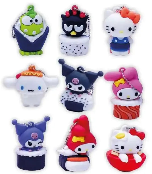 Hello Kitty and Friends: Sushi Mystery Capsule - 1 Random Figure Toys & Games Sanrio