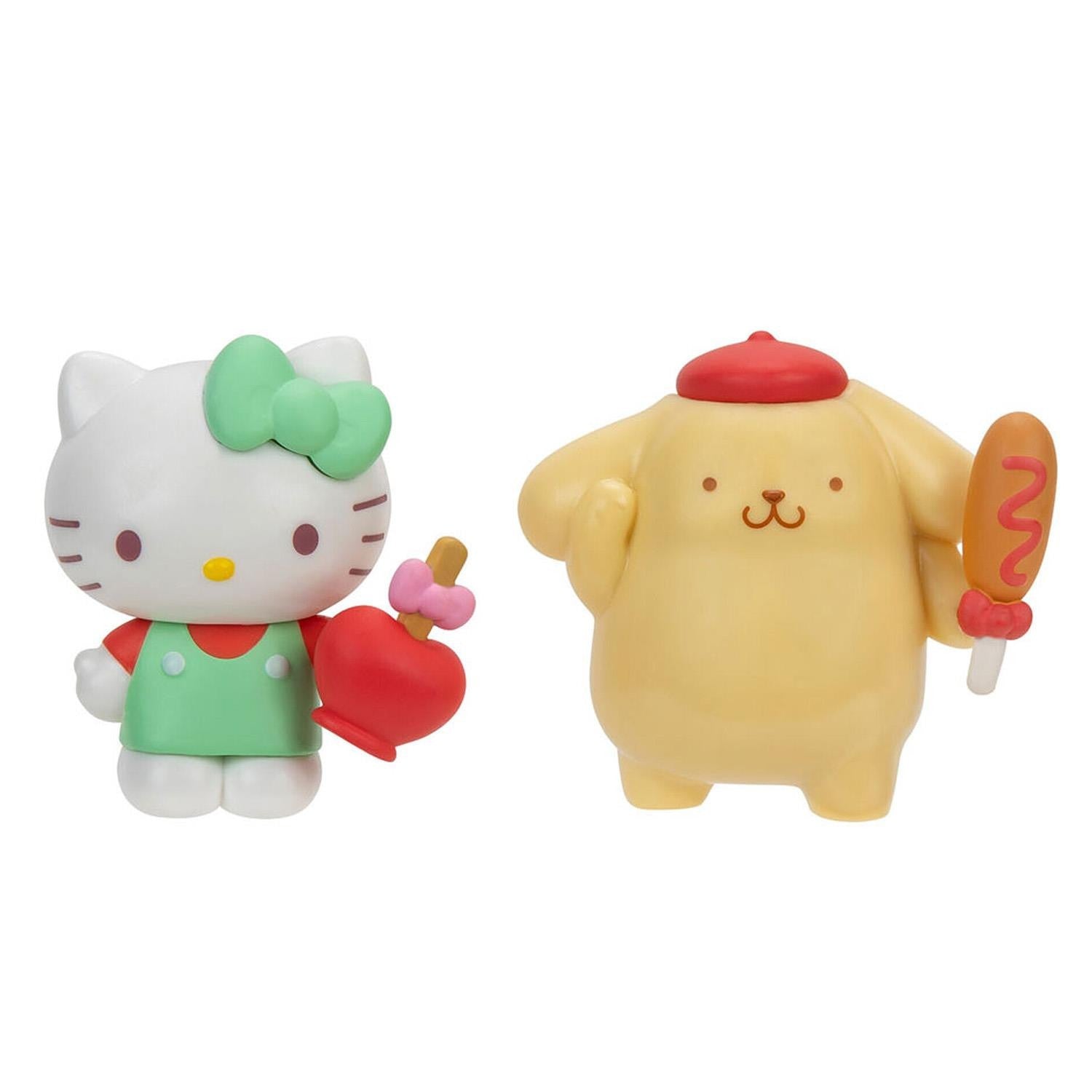 Hello Kitty and Friends: Sweet and Salty Series 1 - Hello Kitty and Pompompurin 2 Pack Figure Toys & Games Jazwares