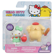 Hello Kitty and Friends: Sweet and Salty Series 1 - Hello Kitty and Pompompurin 2 Pack Figure Toys & Games Jazwares