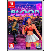 Hot Blood - Bonus x 2 Roxy Metal Key Rings [Nintendo Switch] Nintendo Switch Video Game Funbox Media