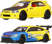 Hot Wheels Car Culture: '99 Honda Civic Type R - EK9 / Honda Civic Type R Toys & Games Mattel