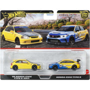 Hot Wheels Car Culture: '99 Honda Civic Type R - EK9 / Honda Civic Type R Toys & Games Mattel