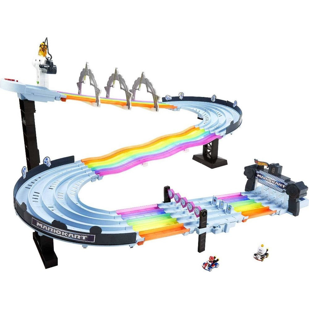 Hot Wheels Mario Kart: Rainbow Road Track Set Toys & Games Mattel