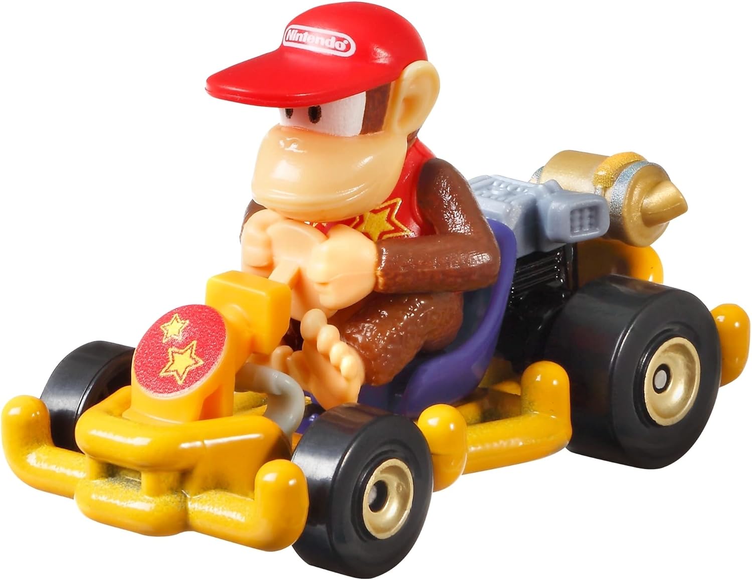 Hot Wheels Mario Kart: Diddy Kong Pipe Frame Vehicle Toys & Games Mattel