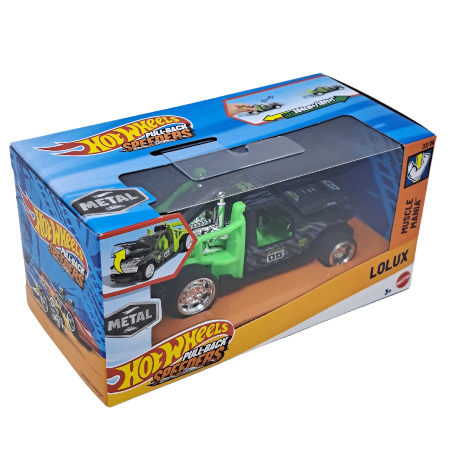 Hot Wheels: Pull-Back Speeders [Lolux] Toys & Games Mattel