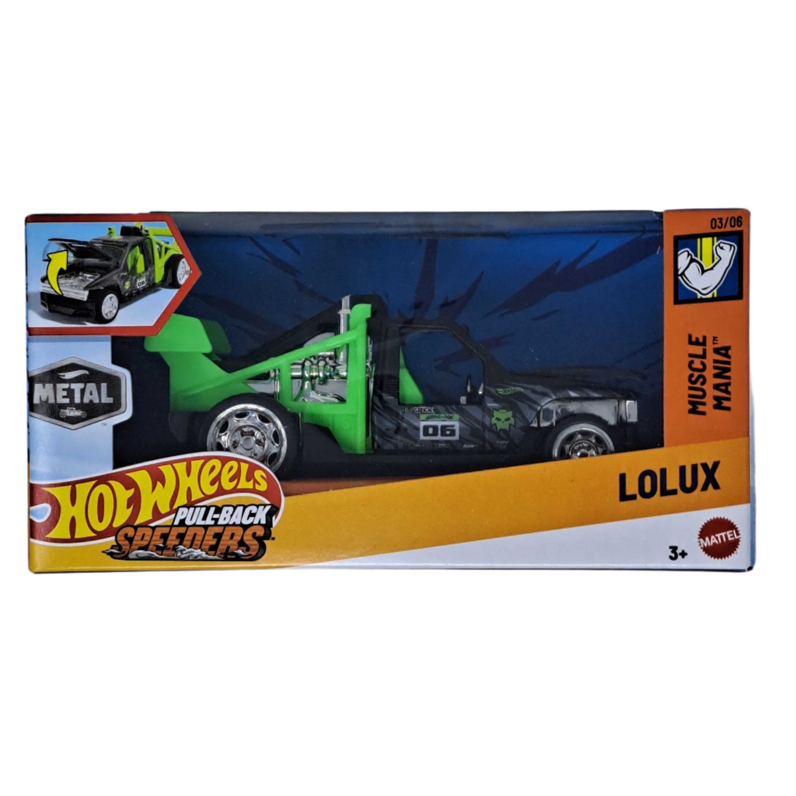 Hot Wheels: Pull-Back Speeders [Lolux] Toys & Games Mattel