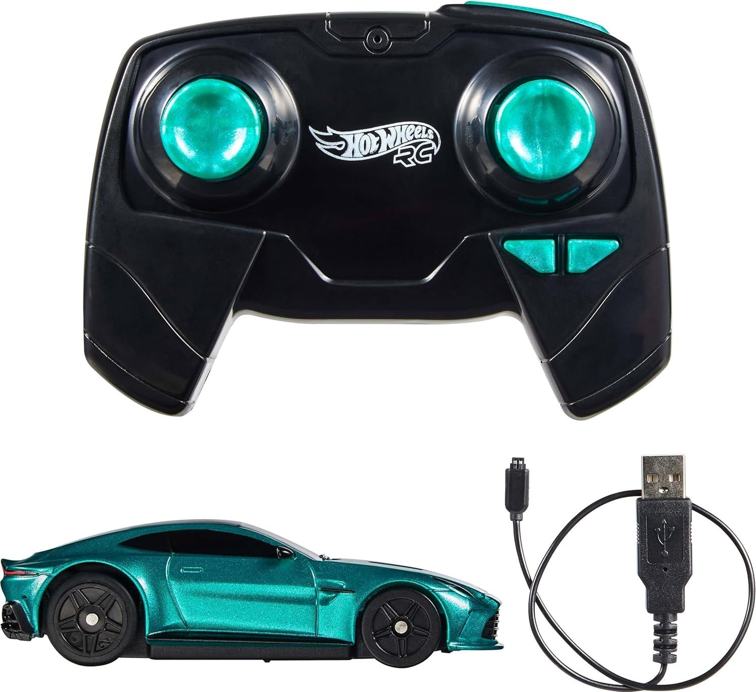 Hot Wheels: RC 1:64 Scale Aston Martin Vantage Vehicle Toys & Games Mattel