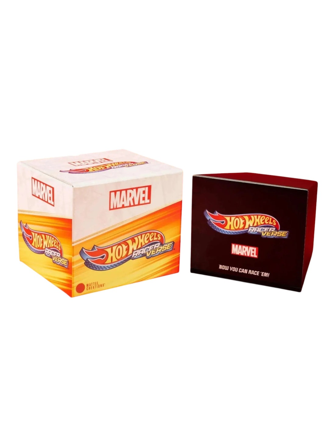 Hot Wheels: Racer Verse Marvel Iron Man and Thanos Die Cast Car Set Toys & Games Mattel