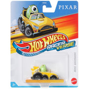 Hot Wheels RacerVerse: Monsters Inc. Mike Wazowski Car - 1:64 Diecast Toys & Games Mattel