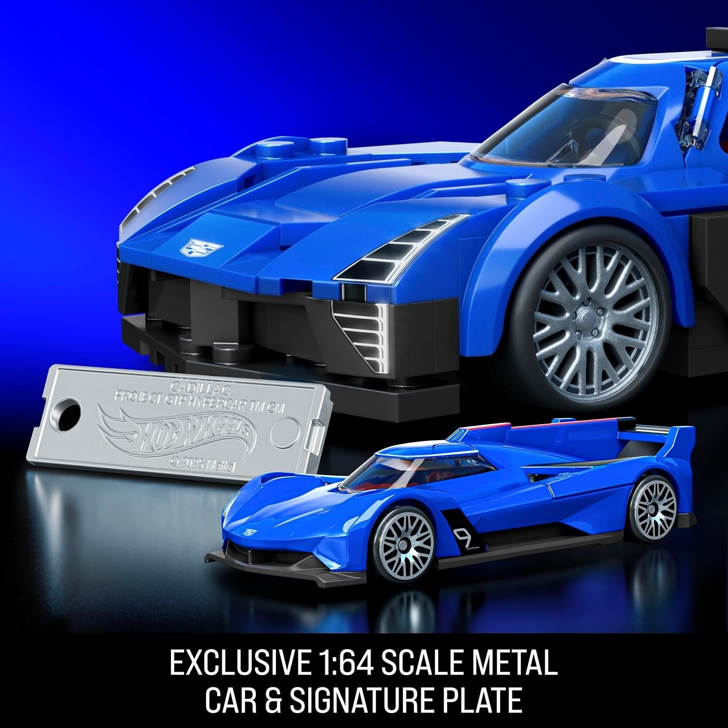 Mattel Brick Shop: Speed Series Cadillac Project GTP Hypercar Building Set Toys & Games Mattel