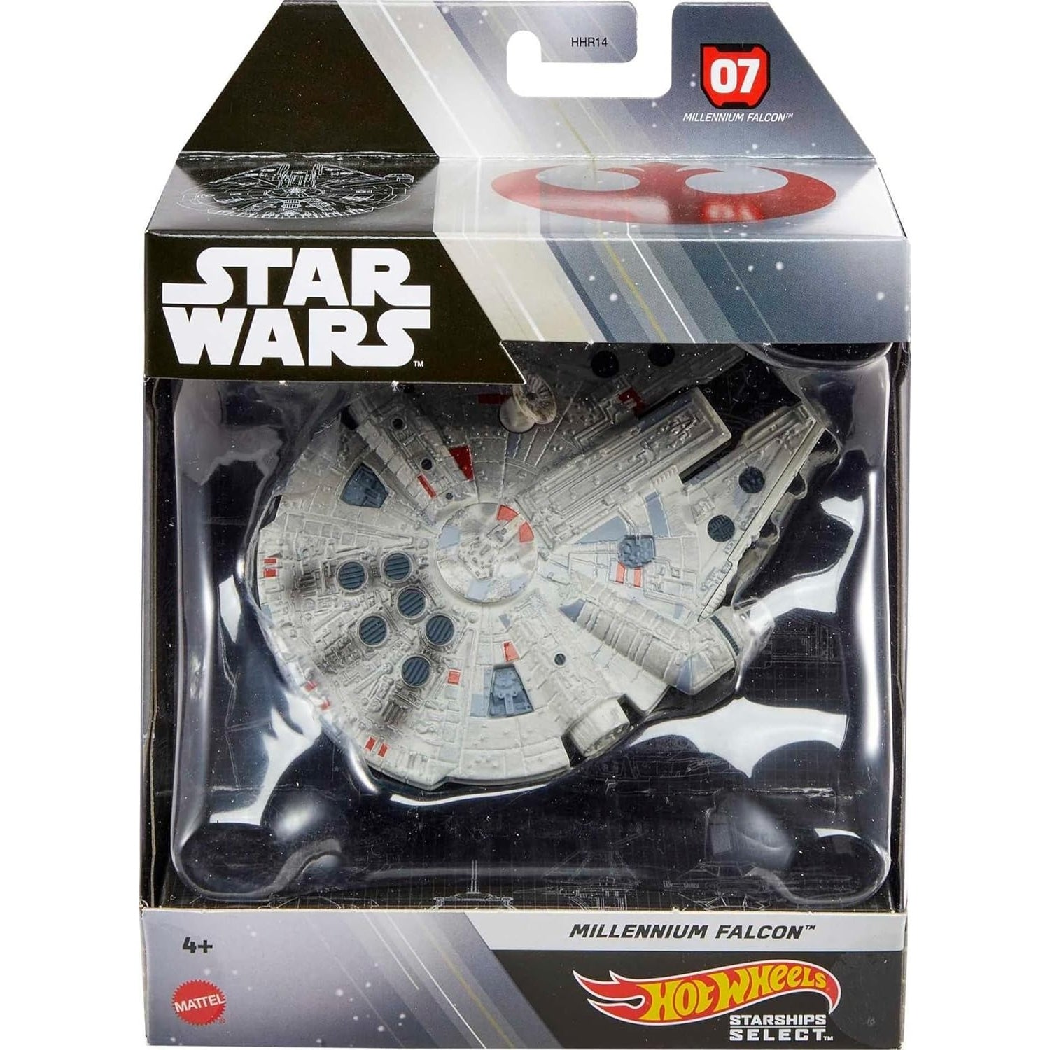 Hot Wheels: Starships Select - Millennium Falcon Premium Collectable Replica Toys & Games Mattel