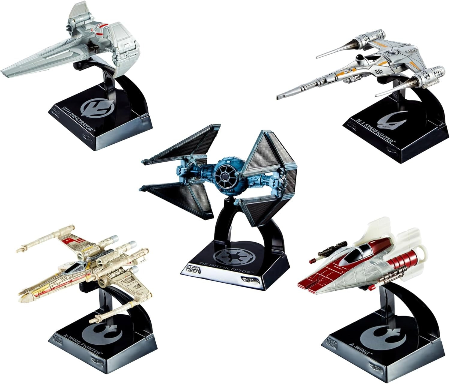 Hot Wheels: Star Wars Starships Select - The Mandalorians N1 Starfighter Toys & Games Mattel