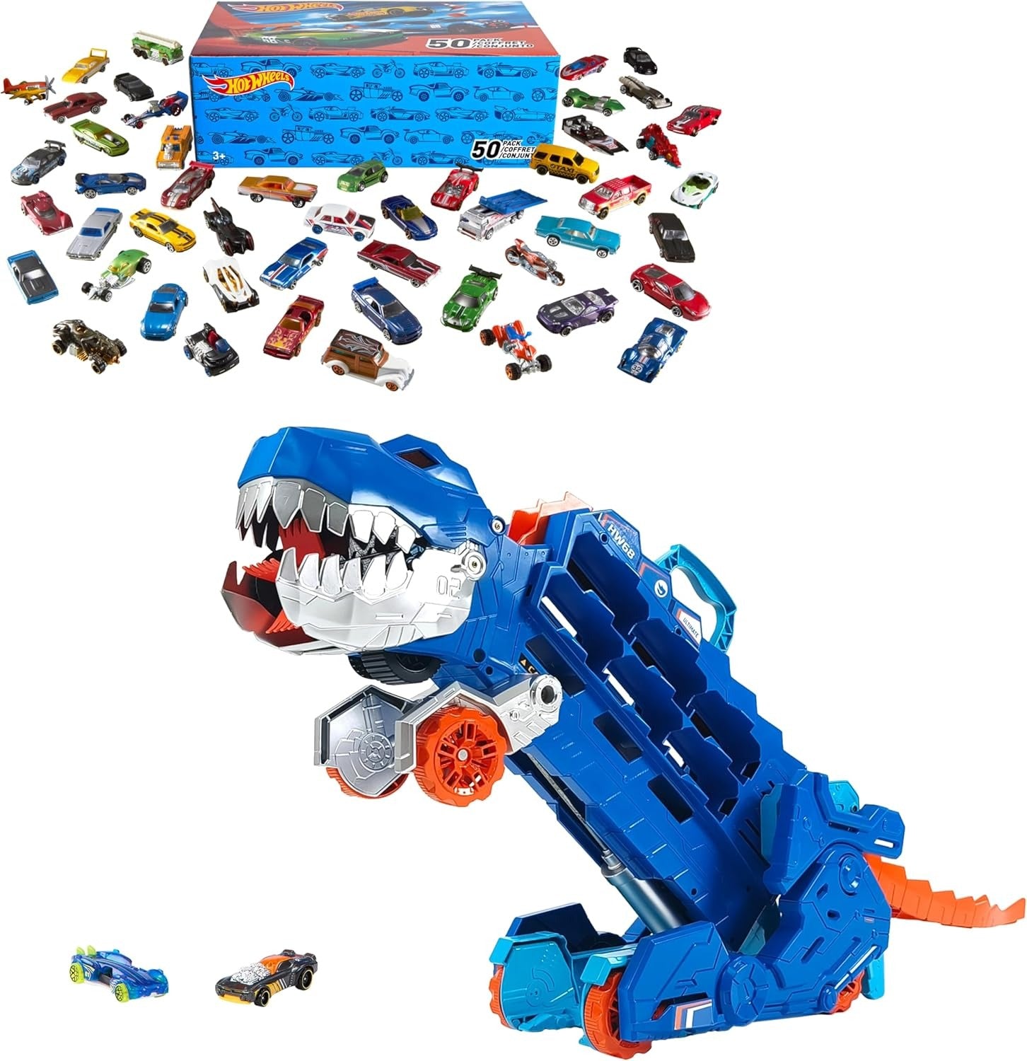 Hot Wheels: Ultimate T-Rex Transporter Toys & Games Mattel