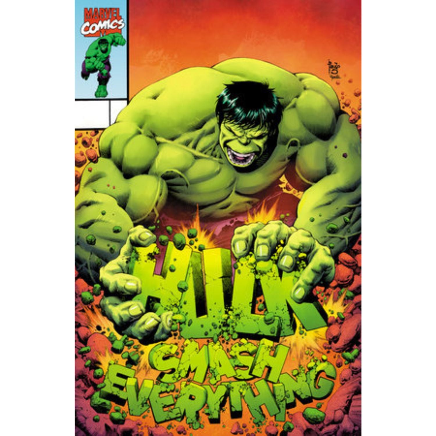 Hulk Smash Everything: #1 [Paulo Siqueira - 1:25] 2025 Comics Marvel Comics
