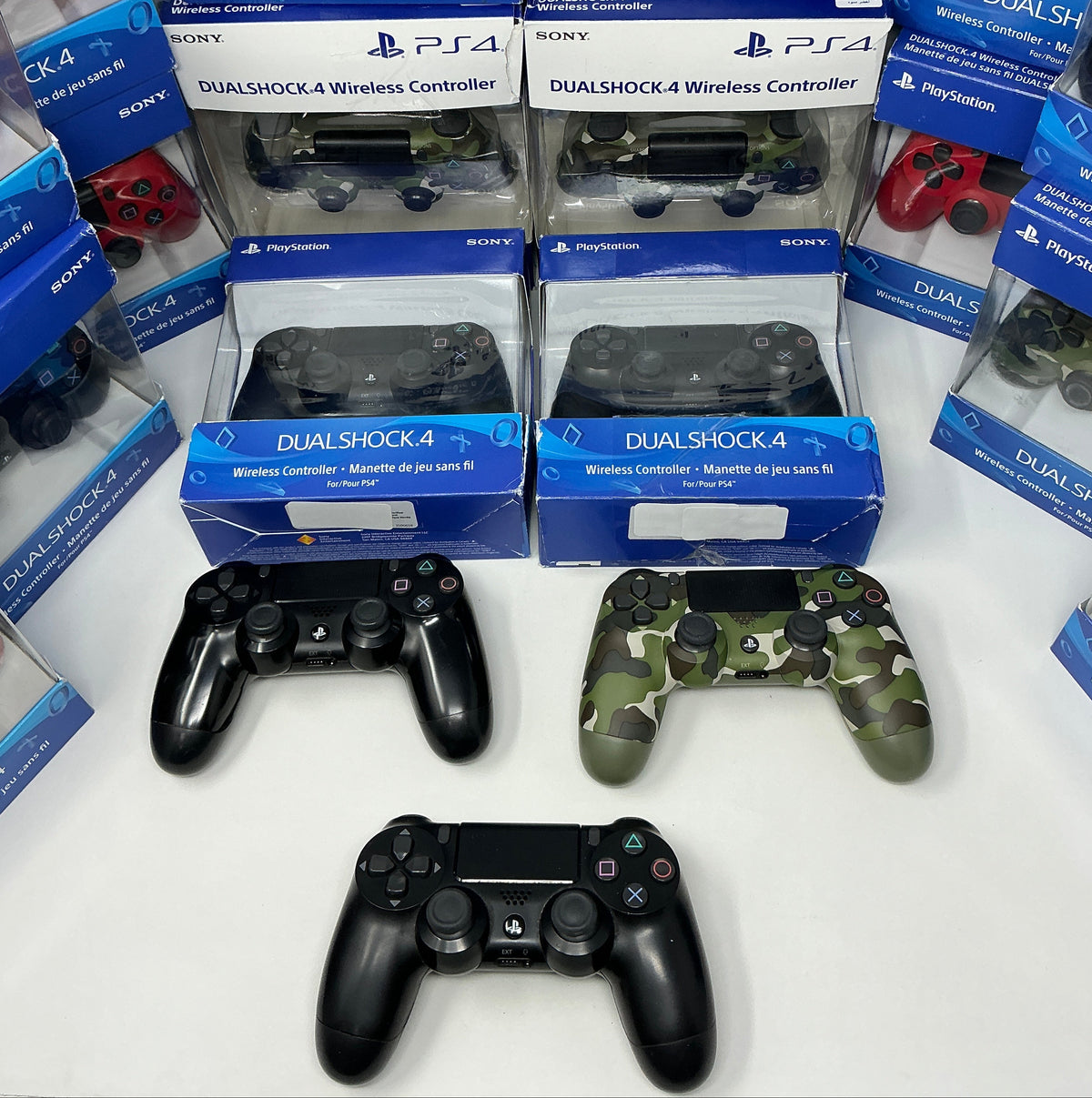 Broken Controller Lot #01 - PlayStation 4 [FOR PARTS AND REPAIR ONLY] PlayStation 4 Accessories Sony