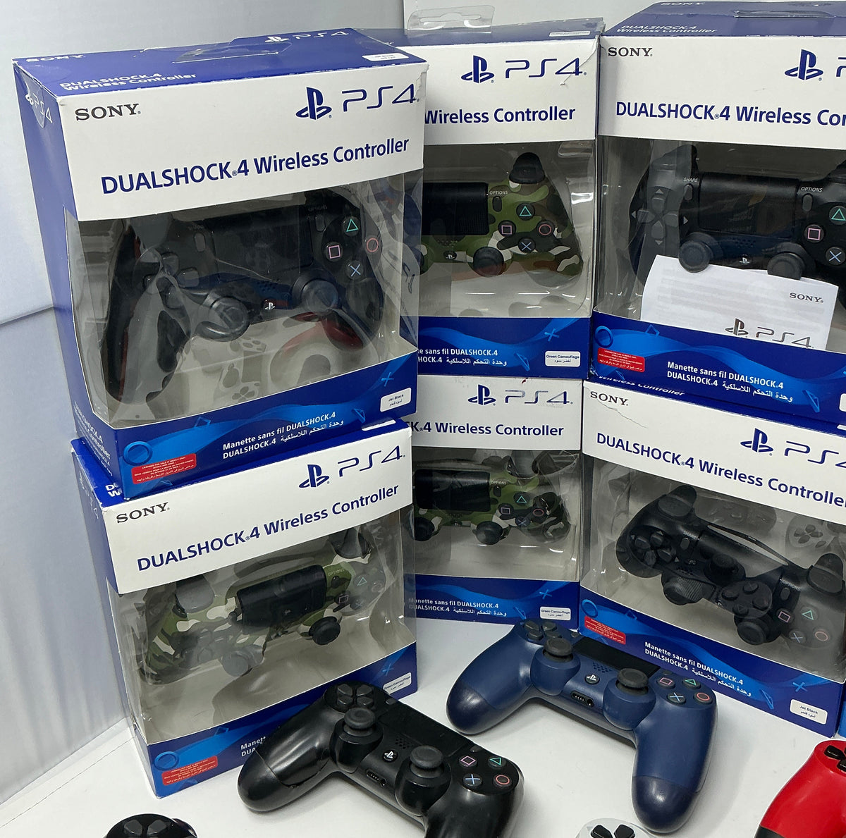 Broken Controller Lot #02 - PlayStation 4 [FOR PARTS AND REPAIR ONLY] PlayStation 4 Accessories Sony