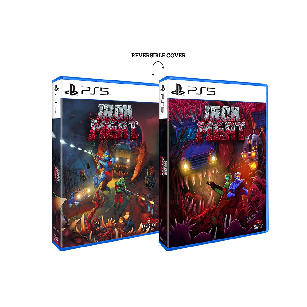 Iron Meat: Limited Metal Edition SLG Strictly Limited Games [PlayStation 5] PlayStation 5 Video Game Strictly Limited Games