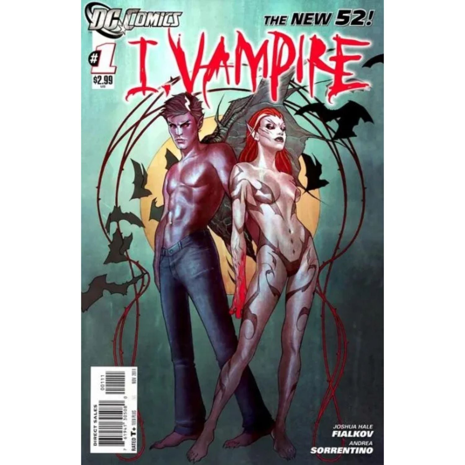 I Vampire: #1 [Jenny Frison CVR A] 2011 Comics DC Comics