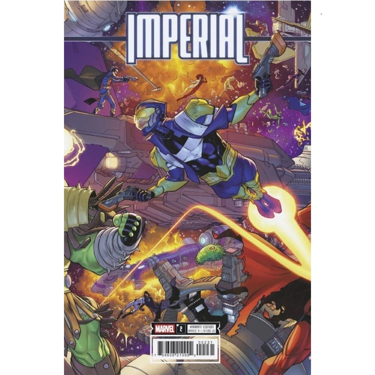 Imperial: #2 [Javier Garron CVR C] 2025 Comics Marvel Comics