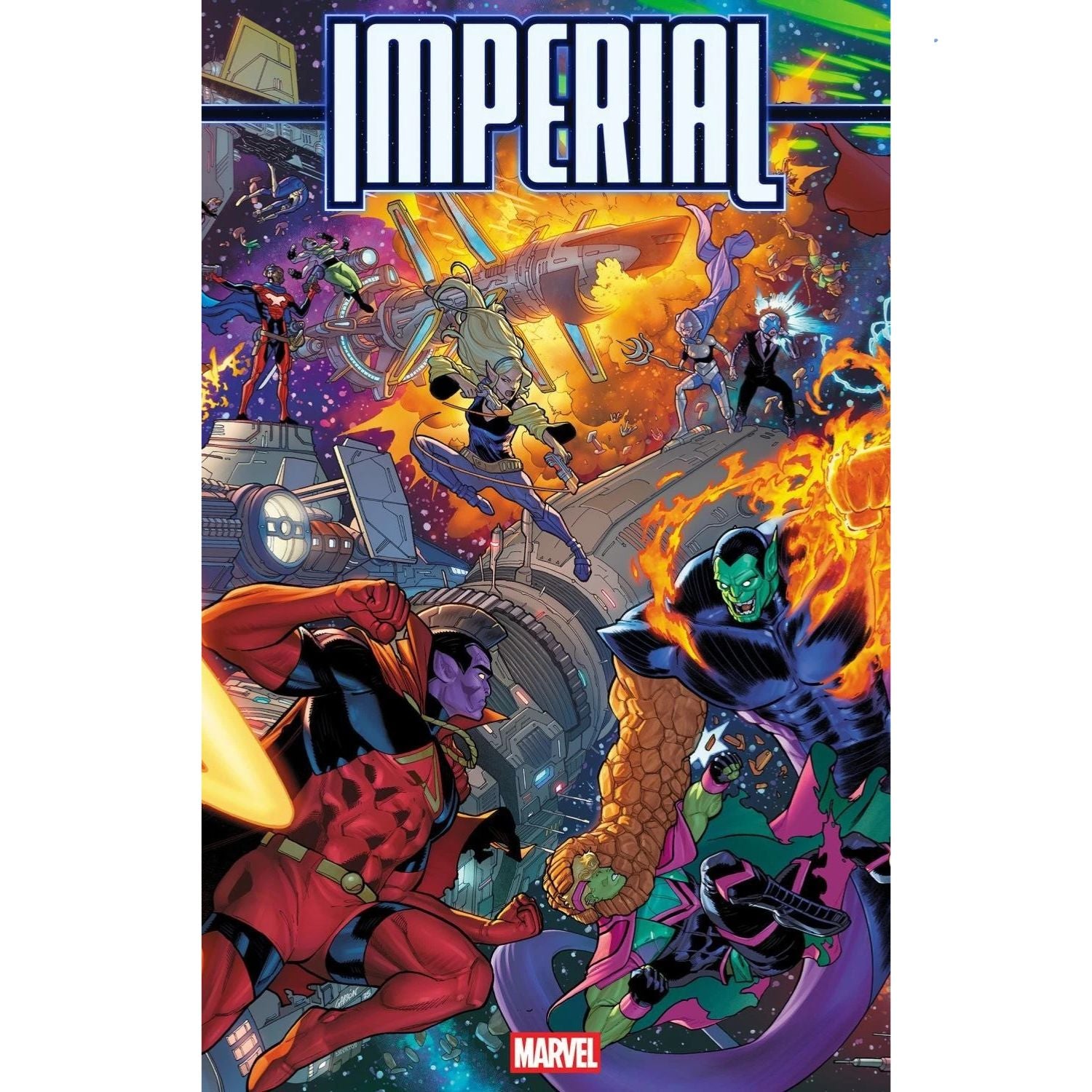 Imperial: #3 [Javier Garron Connecting CVR B] Comics Marvel Comics