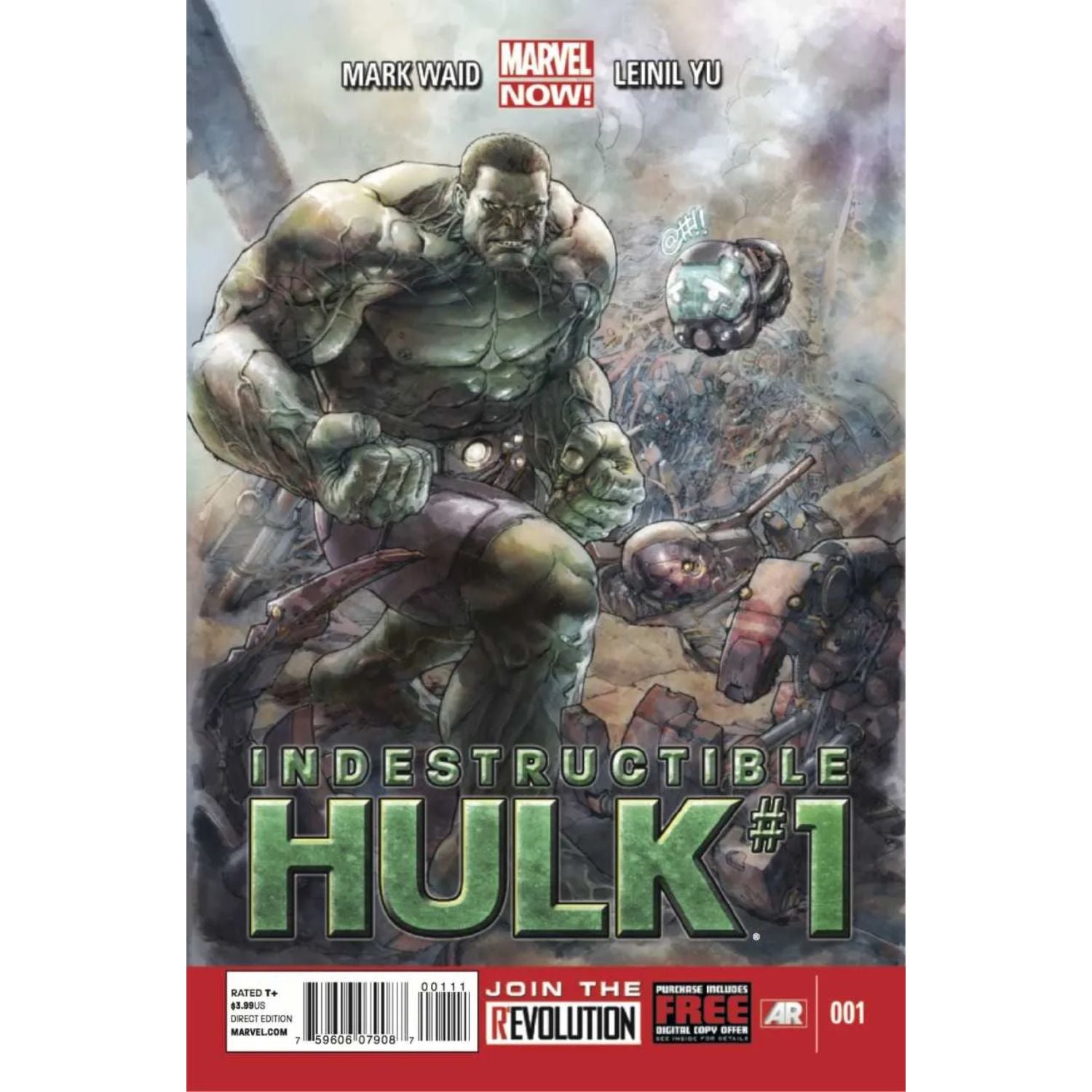 Indestructible Hulk: #1 [Chung Wu CVR A] 2012 Comics Marvel Comics