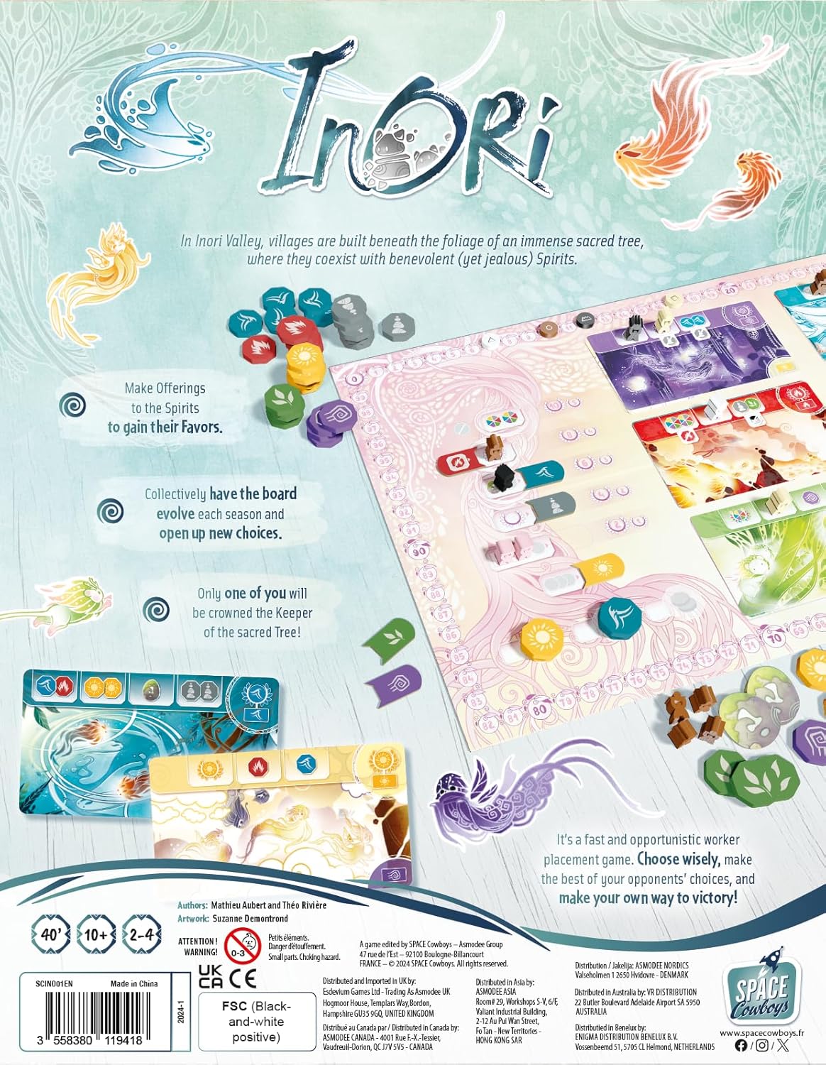 Inori [Board Game, 2 - 4 Players] Board Game Asmodee