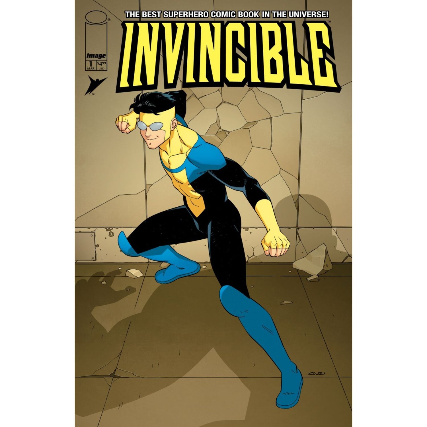 Invincible Foil Edition: #1 [Cory Walker & Dave Mccaig Reprint CVR B] 2026 Comics Image Comics