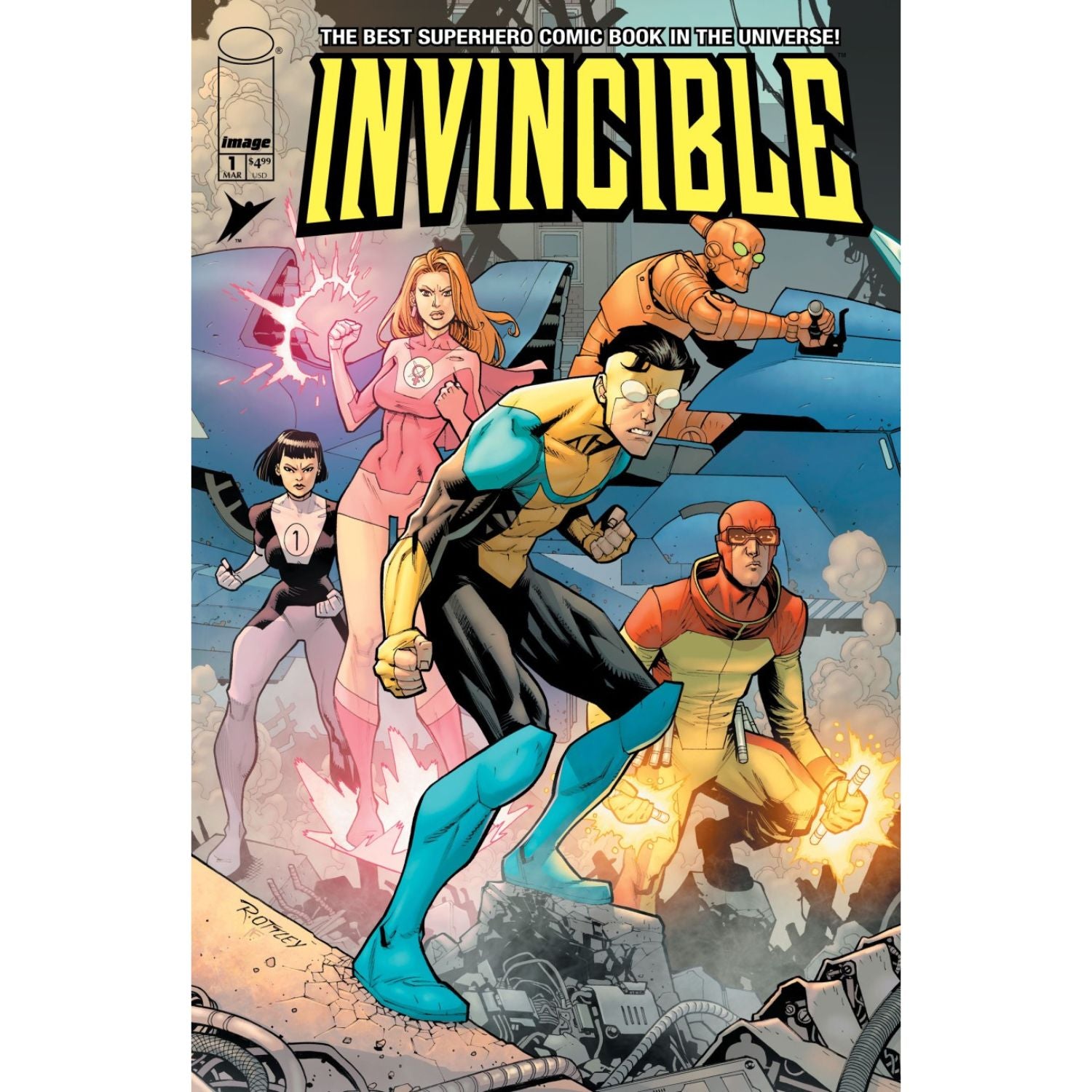 Invincible Foil Edition: #1 [Ryan Ottley & Nathan Fairbairn CVR C] 2026 Comics Image Comics
